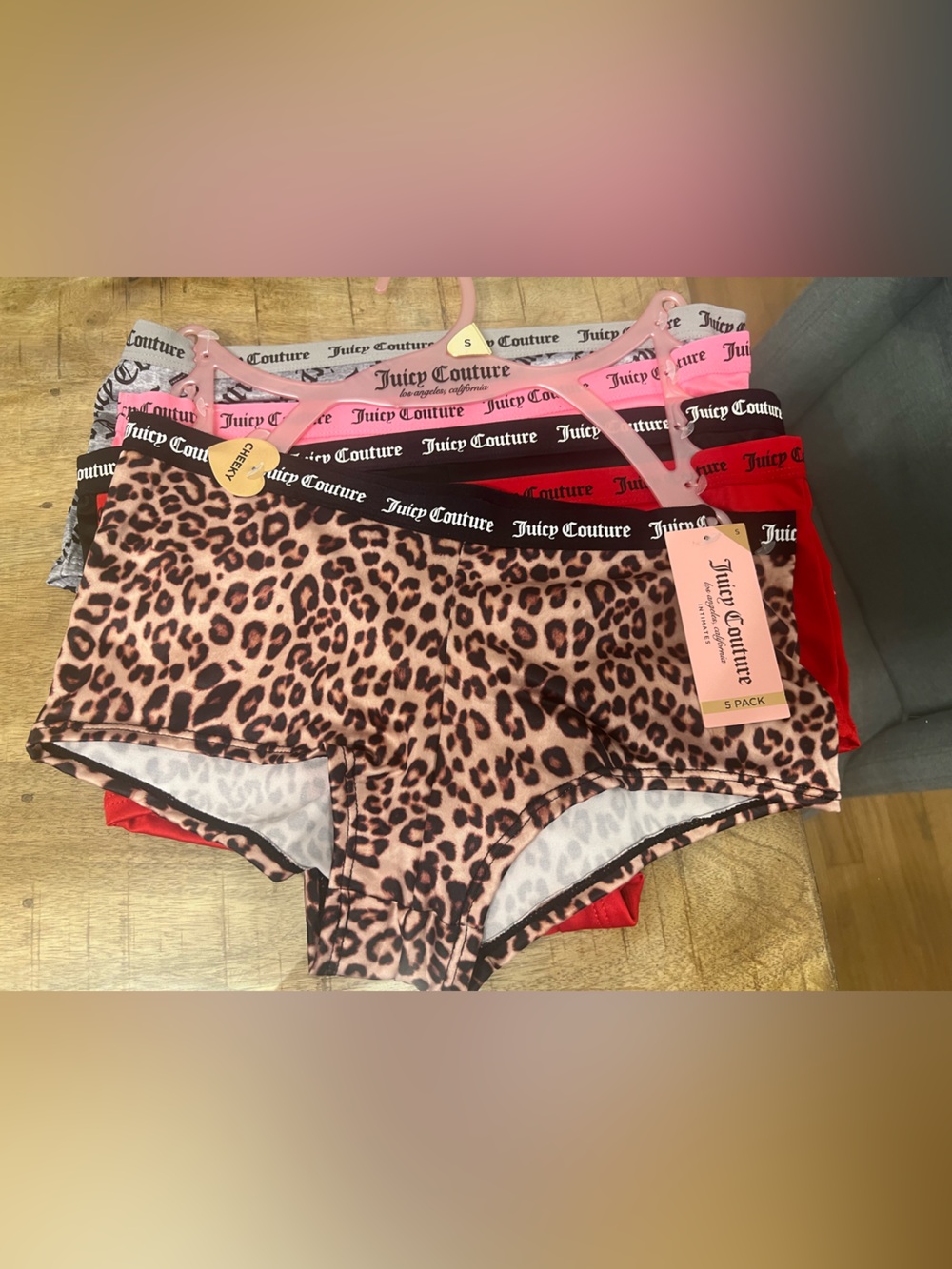 Juicy Couture multi-pack of cheeky underwear 5 pairs